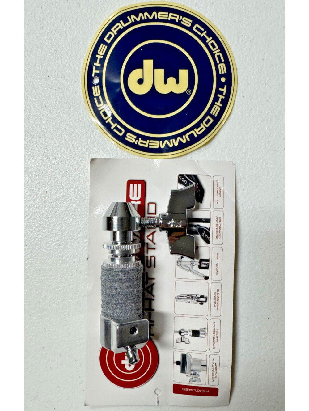 DW DWSM379 Standard Hi-Hat Clutch 9000 Series NEW Unused Drum Hardware